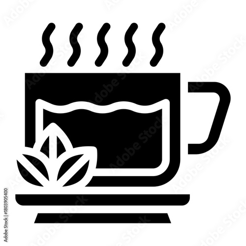 tea icon vector