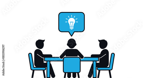 Brainstorming session yields breakthrough innovation for modern team