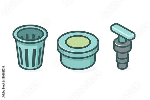 Essential components and fittings for modern hydroponic gardening systems