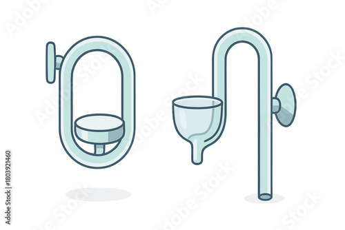 Essential glass aquarium equipment for monitoring carbon dioxide levels and maintaining aquatic plant health