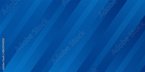 Abstract blue background with glowing geometric lines. Modern blue gradient square shape design. Futuristic technology concept. Suit for brochure,