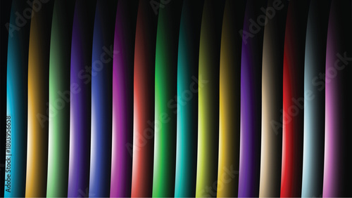 colorful light effect lines background