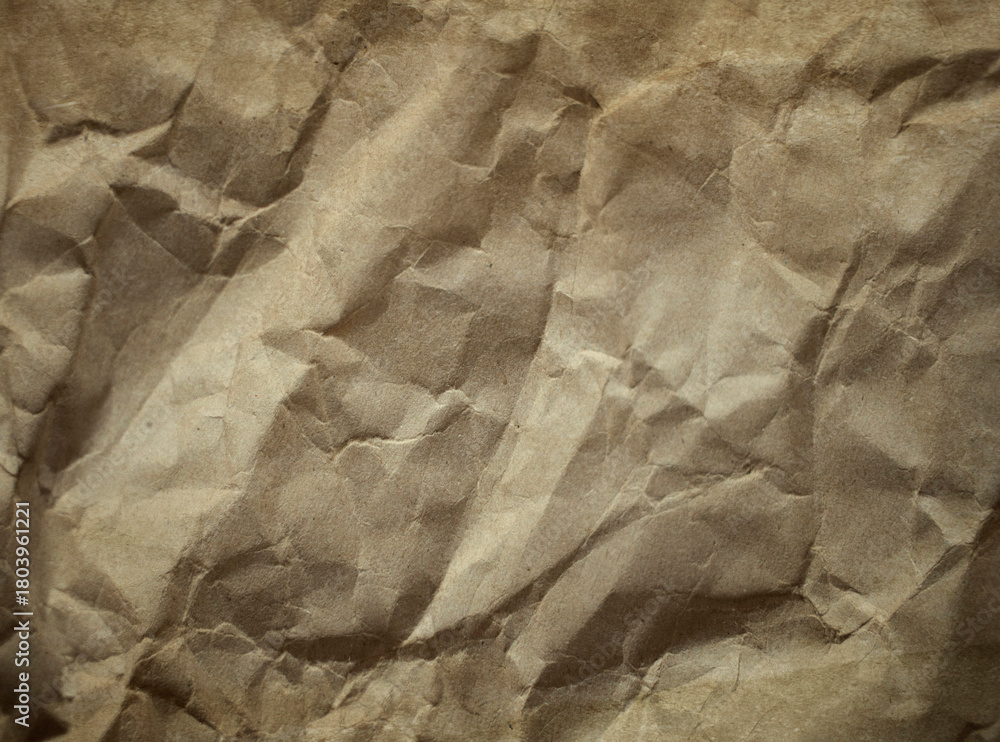 Naklejka premium Abstract dirty crumpled old paper texture or background.