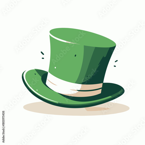 Top hat green