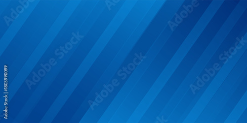 Abstract blue background with glowing geometric lines. Modern blue gradient square shape design. Futuristic technology concept. Suit for brochure,