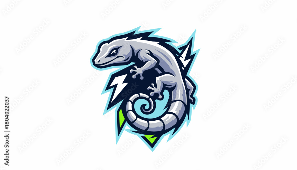 Obraz premium esports lizard team