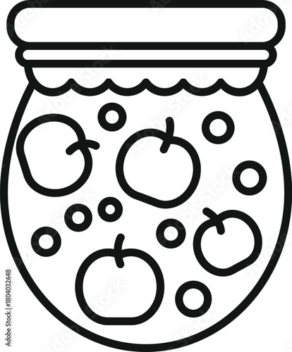 Glass jar preserving tomatoes, showcasing the canning process for long term food storage