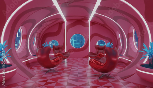 Retro-Futurism: Contrasting 1960s Pop Art Decor with Space Age Aesthetic