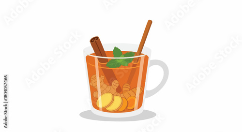 Spiced Apple Cider in a Mug