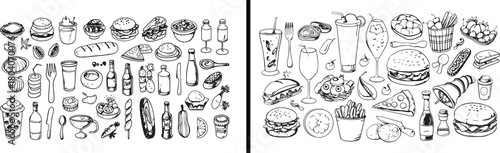 cocktail and drink sketch collection, hand drawn drink illustration, bar menu vector art, vintage cocktail poster, party drink design, wine and beer drawing, mixology artwork vector, restaurant drink 