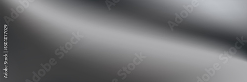 Soft mirror light touches chrome edges in glossy gradient. Silver tones repeat gently forming sleek chrome and silver gradient mirror look.