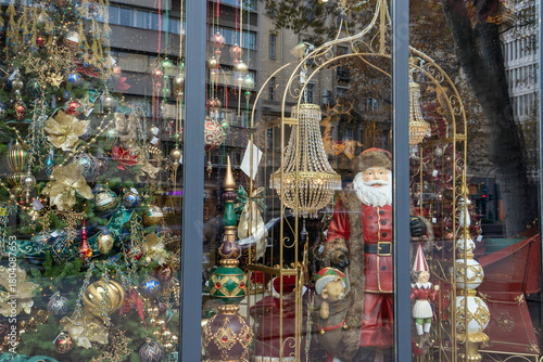 christmas decoration on the tree