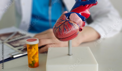 Tableau sur toile Cardiovascular diseases in children and treatment