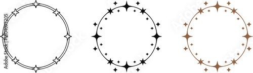 Hand-drawn vector illustration of a bottle with ink splash and watercolor paint texture border