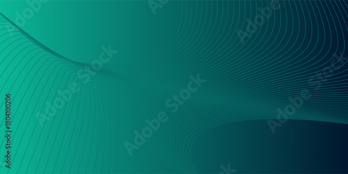 Digital technology speed connect blue green background, cyber nano information, abstract communication.