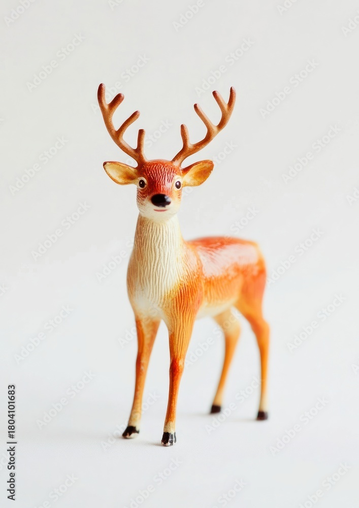 Obraz premium Reindeer wildlife antelope animal.