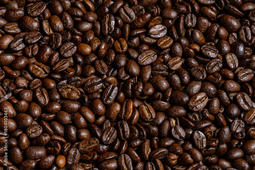 Obraz premium coffee beans texture