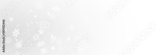 Winter snowfall magic frost glow festive holiday background illustration
