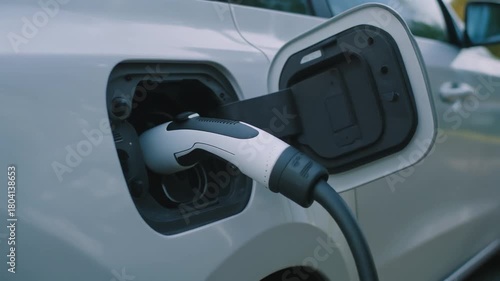 electric car charging station