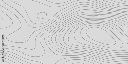 Abstract topography contour map line and modern wavy map line design, digital print terrain lines texture white background. 