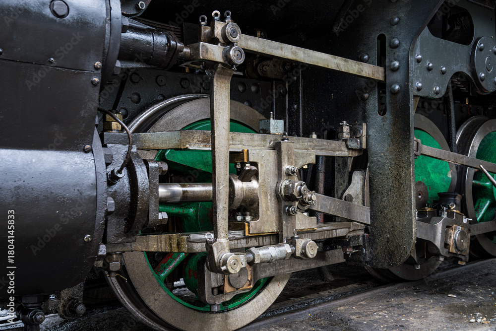 Obraz premium Railway romance in green Styria