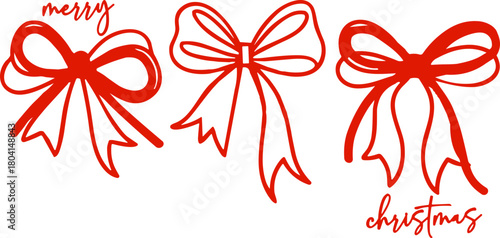 Side Bow Applique Sweatshirt Embroidery SVG,Christmas Svg, Merry Christmas Svg, Christmas Shirt Svg,Merry Christmas Red Bow SVG