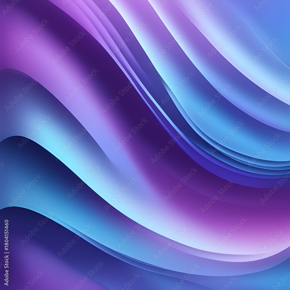 Fototapeta premium abstract blue wave background