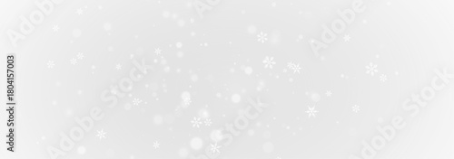 Seasonal white snowfall effect for christmas holiday design.