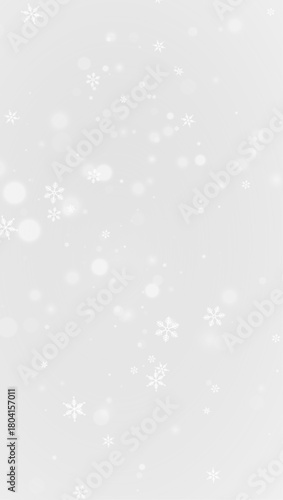 Snowstorm freezing snowfall pattern for winter celebration.