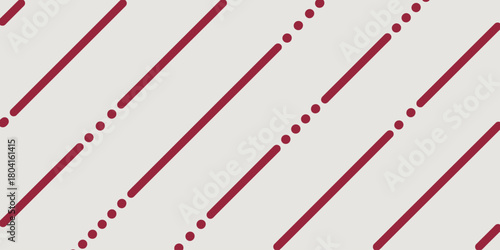 A simple pattern of alternating solid lines and dotted lines diagonally across the background plane