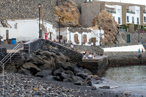 Poris de Abona promenade and beach