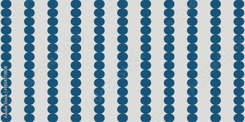 Rows of dark teal circles on a light gray background creating a simple and repetitive pattern design