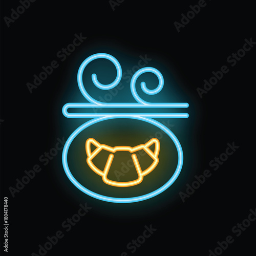 This neon sign is perfect for any bakery or restaurant that wants to add a touch of french flair