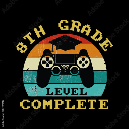 8th grade level complete T-shirt Design