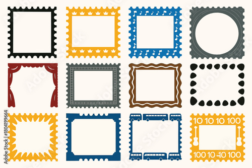 Music Frames Decorative Musical Performance Theater