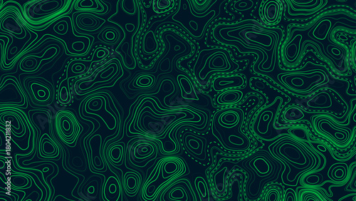 Topographic map pattern background vector. abstract shape line texture. Design illustration for wall art, fabric, packaging, web, banner, wallpaper.
