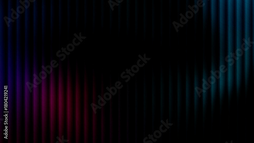 dark background with purple magenta and cyan striped lighting for a futuristic textured effect