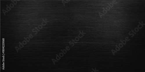 Dark black leather texture and rough canvas fabric surface material backdrop