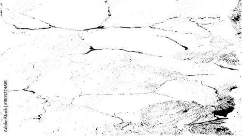 Black and white concrete or stone old wall texture. Abstract background for design. Monochrome.