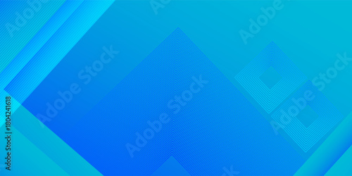 Dynamic Abstract Blue Gradient Design with Geometric Shapes and Texture. Suit for cover, poster, banner, brochure, header, website