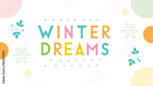 Abstract geometric shapes evoking a frozen cold and foggy winter landscape with diagonal lines and a palette of vibrant and muted colors