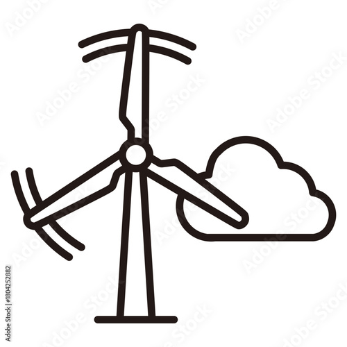 Wind Energy Icon