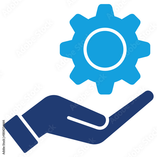 Preferences Flat Blue Icon