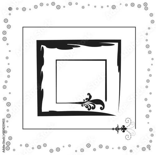 Collection of artistic brush strokes and paint splatters in various colors