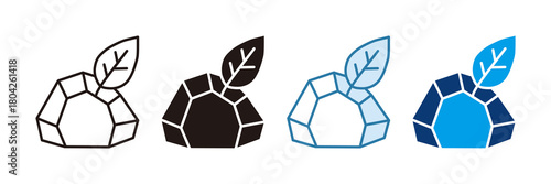 Natural Resource Management Icon Set Multiple Style Collection