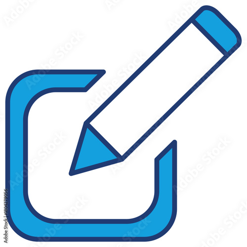 Edit Blue Icon
