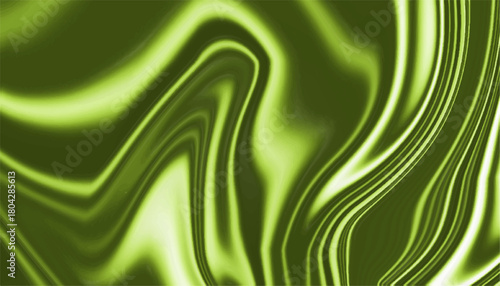 Acid green and black swirling marble or liquid metal texture backdrop.