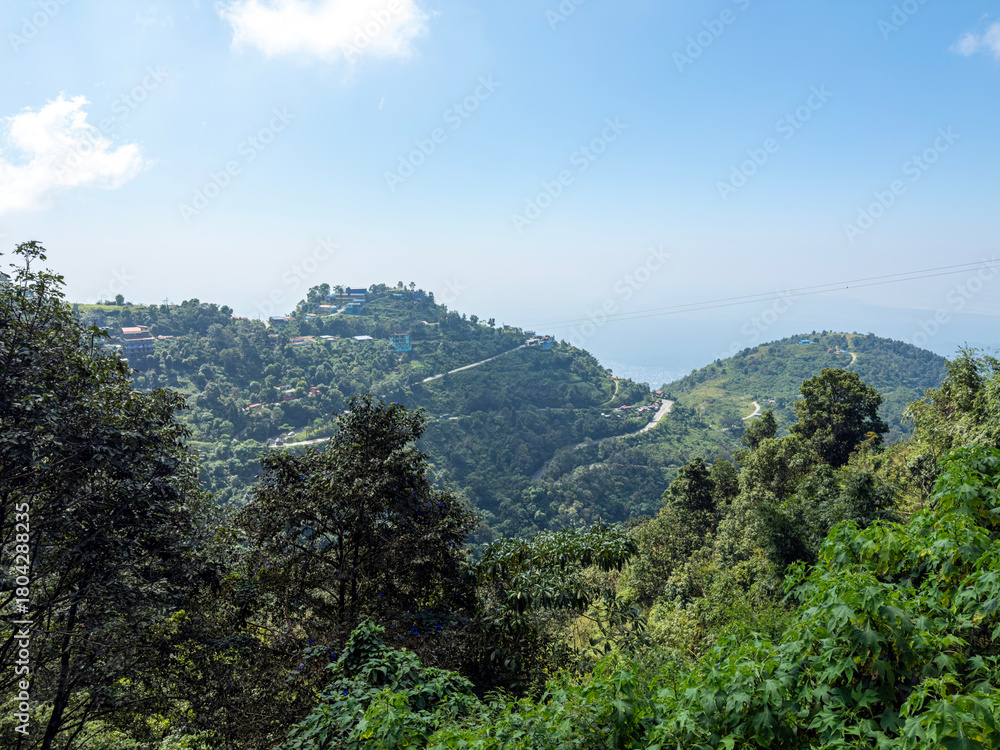 Fototapeta premium beautiful hill landscape outdoor shots clean and unique latest images clear weather 
