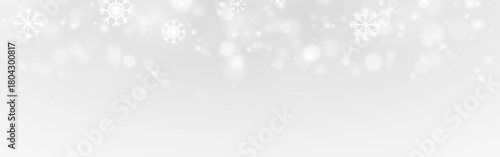 Beautiful Winter Snowfall Illustration with Seasonal Effects