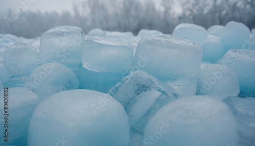 Frozen Polka Ice ice water colour as Surreal Art Objects.2